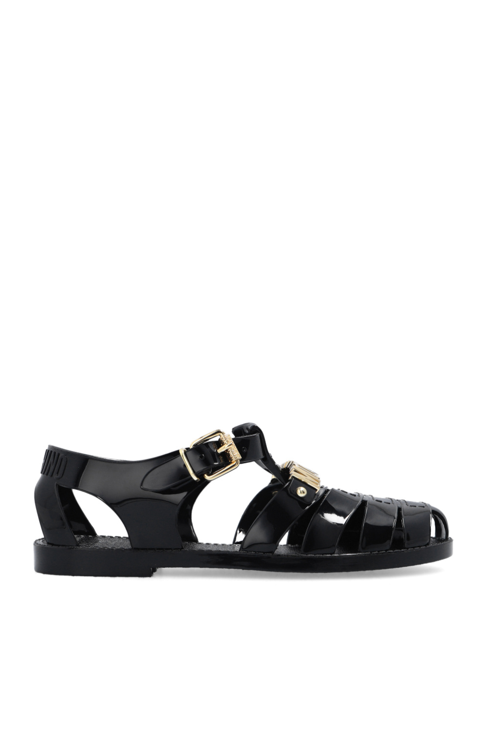シューズ・サンダルその他 MOSCHINO COUTURE Woman Flat sandals Black MA28292G1IM18 000 17439123OG_14_f.jpg?impolicy=